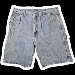 Men's Blue Denim Shorts